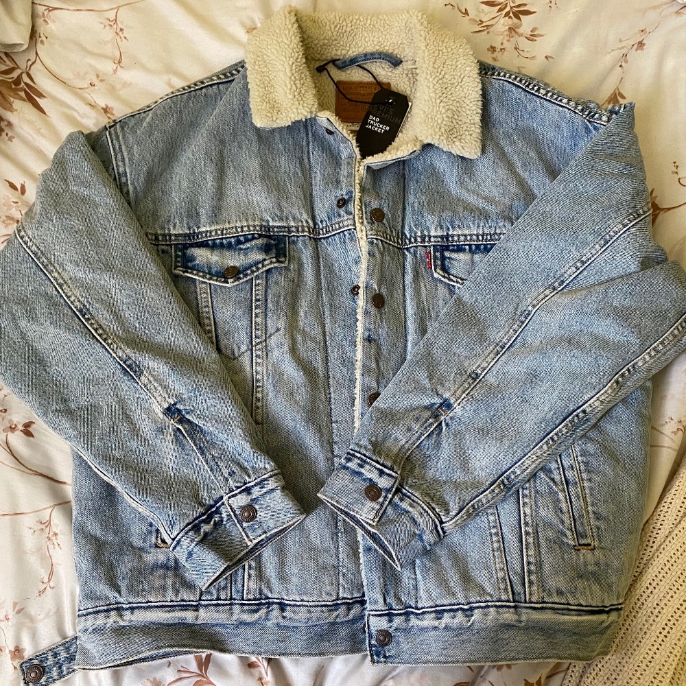 Levi’s Dad Sherpa Trucker Denim Jacket